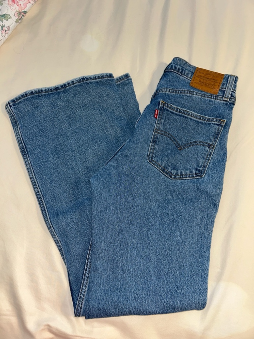 Levi's 70s High Flare Denim Jeans
